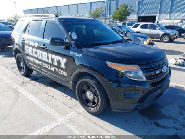 FORD UTILITY POLICE INTERCEPTOR 2013 1fm5k8ar0dgc26124