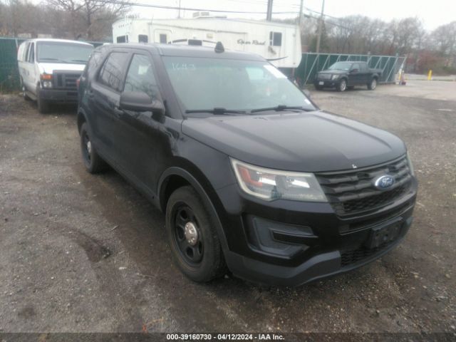 FORD UTILITY POLICE INTERCEPTOR 2016 1fm5k8ar0ggb53924