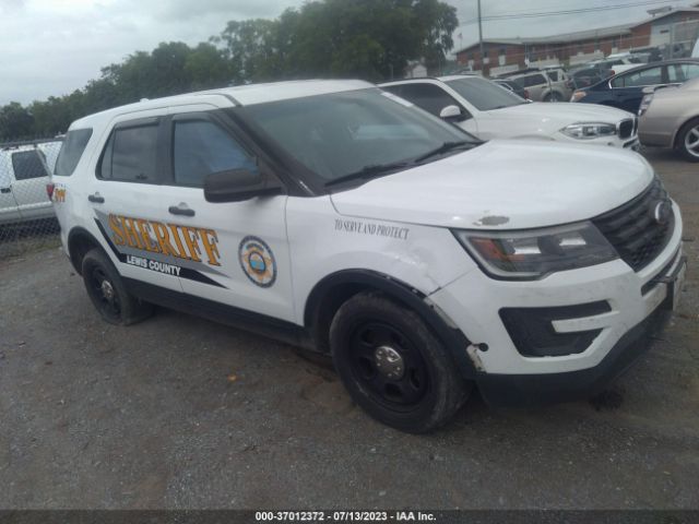 FORD UTILITY POLICE INTERCEPTOR 2016 1fm5k8ar0ggc62237