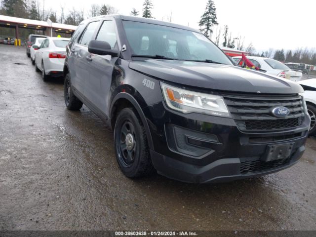 FORD UTILITY POLICE INTERCEPTOR 2016 1fm5k8ar0ggc67857