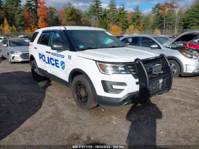 FORD POLICE INTERCEPTOR 2017 1fm5k8ar0hgb55805