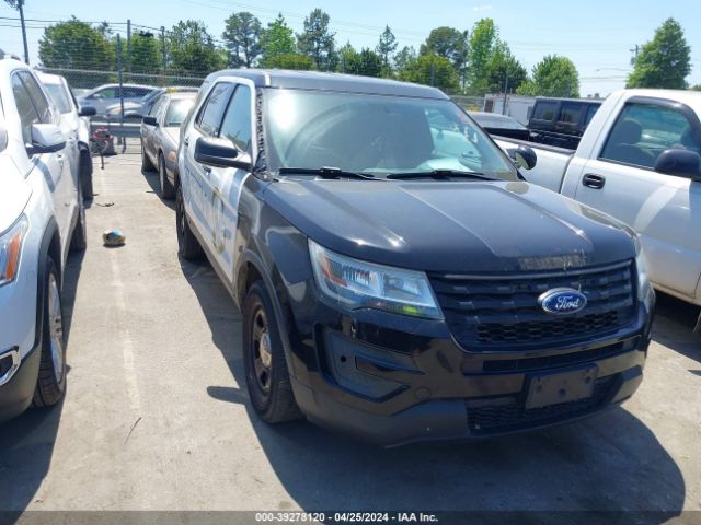 FORD UTILITY POLICE INTERCEPTOR 2017 1fm5k8ar0hgb92742