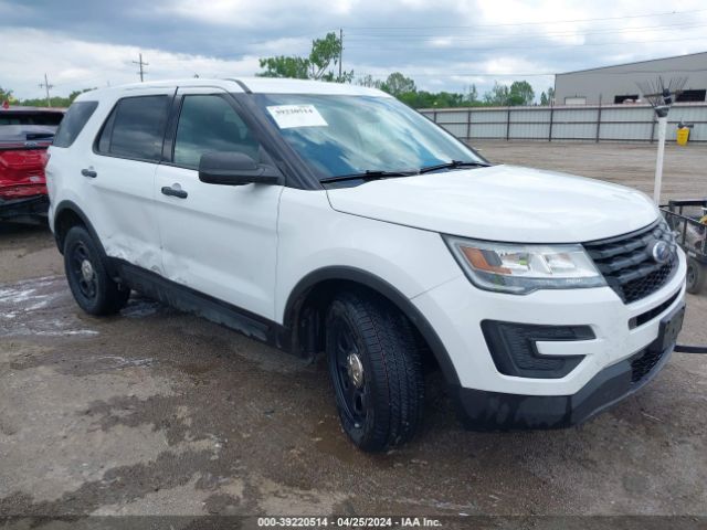 FORD UTILITY POLICE INTERCEPTOR 2016 1fm5k8ar1gga01621