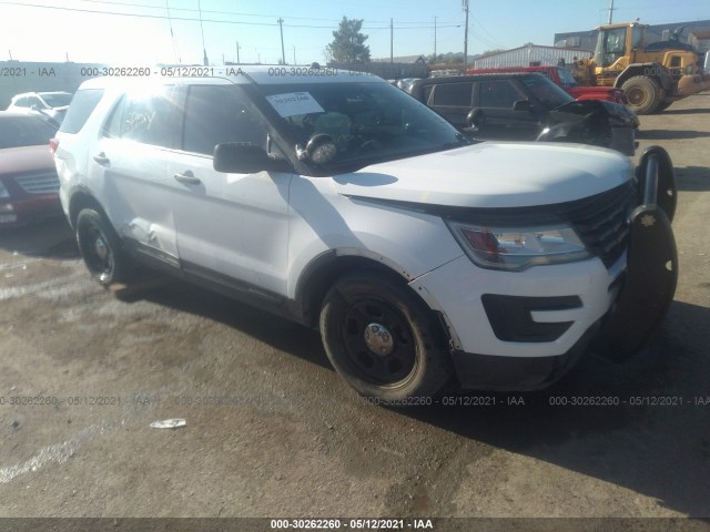 FORD UTILITY POLICE 2016 1fm5k8ar1gga28351