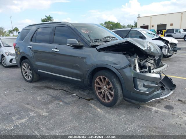 FORD UTILITY POLICE INTERCEPTOR 2016 1fm5k8ar1ggc14679