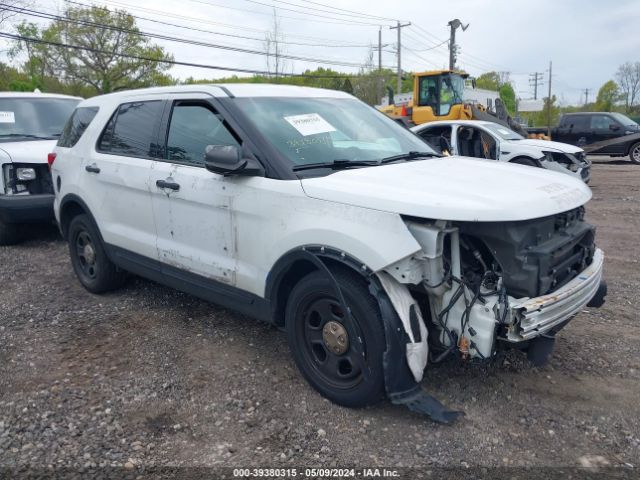 FORD UTILITY POLICE INTERCEPTOR 2017 1fm5k8ar1hgb22537