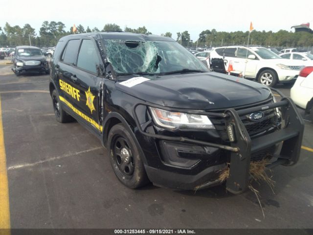 FORD POLICE INTERCEPTOR 2017 1fm5k8ar1hgc66833