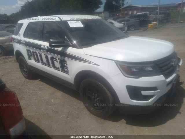 FORD POLICE INTERCEPTOR 2017 1fm5k8ar1hge14608