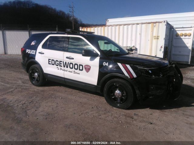 FORD POLICE INTERCEPTOR UTILITY 2018 1fm5k8ar1jga32648