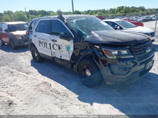 FORD POLICE INTERCEPTOR UTILITY 2018 1fm5k8ar1jga72907