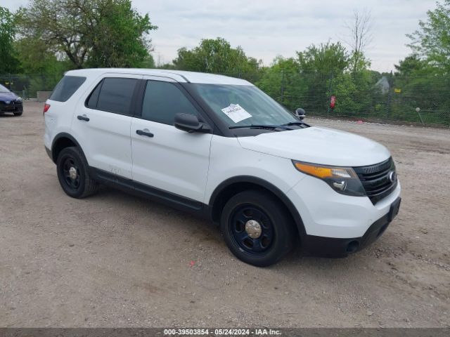 FORD UTILITY POLICE INTERCEPTOR 2013 1fm5k8ar2dgc01645