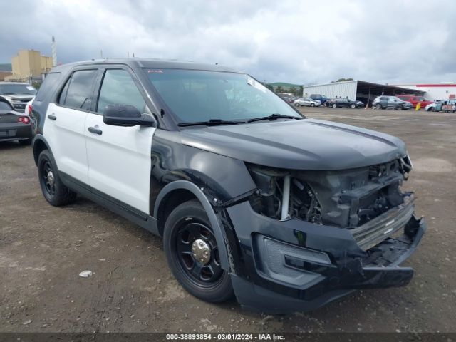 FORD UTILITY POLICE INTERCEPTOR 2016 1fm5k8ar2ggc26159