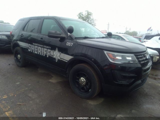 FORD POLICE INTERCEPTOR 2017 1fm5k8ar2hgc78604