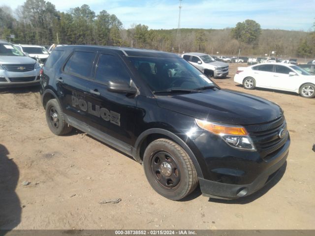 FORD UTILITY POLICE INTERCEPTOR 2013 1fm5k8ar3dgc40308