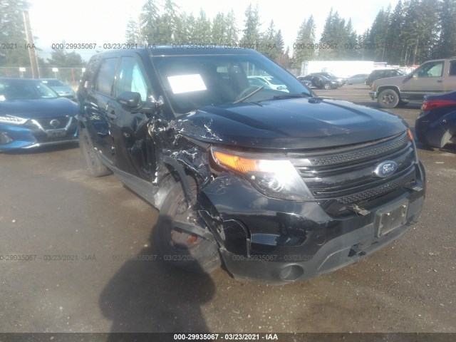 FORD UTILITY POLICE 2015 1fm5k8ar3fga09962