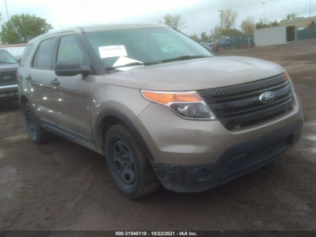 FORD UTILITY POLICE 2015 1fm5k8ar3fgc66507