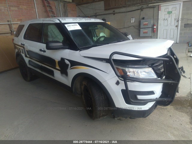 FORD UTILITY POLICE 2016 1fm5k8ar3ggb44618