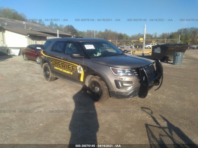 FORD UTILITY POLICE 2016 1fm5k8ar3ggd17991