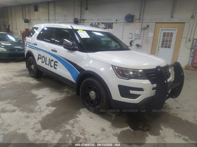 FORD POLICE INTERCEPTOR 2017 1fm5k8ar3hga78945