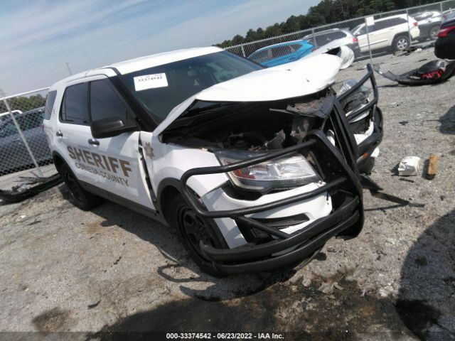 FORD POLICE INTERCEPTOR 2017 1fm5k8ar3hgb47438