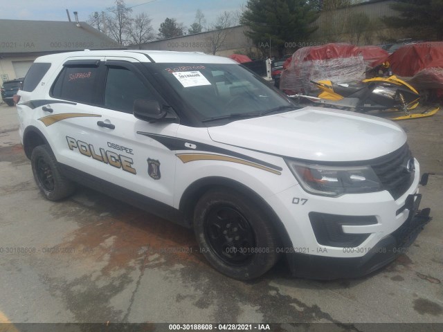 FORD POLICE INTERCEPTOR 2017 1fm5k8ar3hgd58221