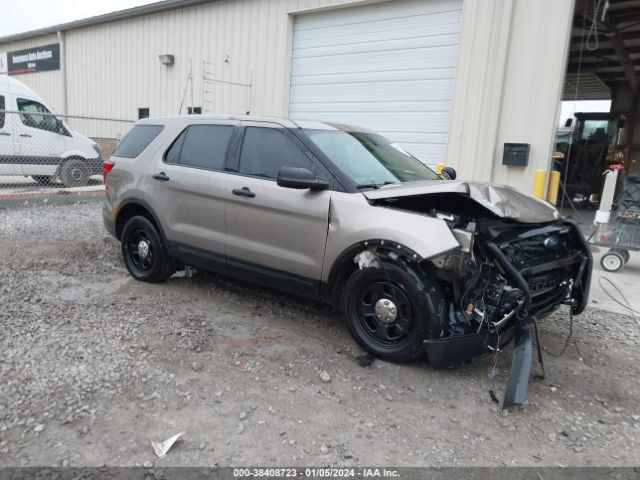 FORD POLICE INTERCEPTOR UTILITY 2018 1fm5k8ar3jgb46196