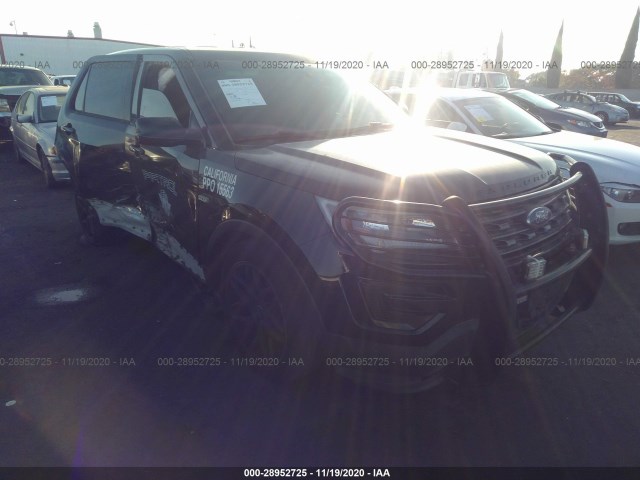 FORD UTILITY POLICE 2016 1fm5k8ar4gga97020