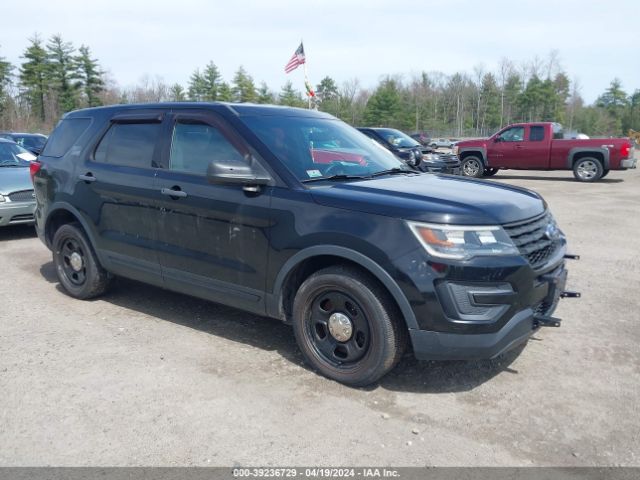 FORD UTILITY POLICE INTERCEPTOR 2017 1fm5k8ar4hga35716