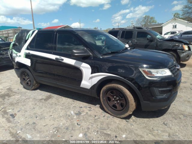 FORD POLICE INTERCEPTOR UTILITY 2019 1fm5k8ar4kga28496