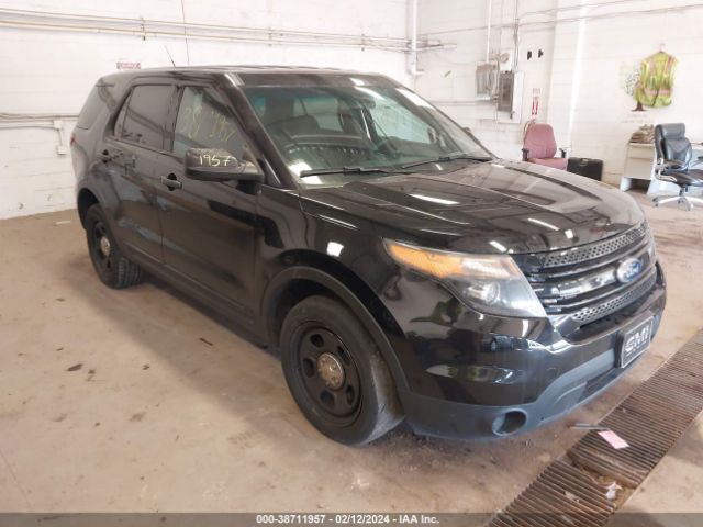 FORD UTILITY POLICE INTERCEPTOR 2015 1fm5k8ar5fgc41527