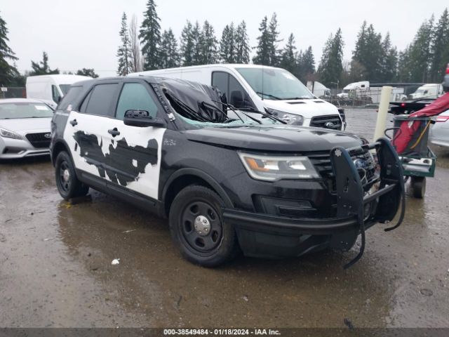 FORD UTILITY POLICE INTERCEPTOR 2016 1fm5k8ar6ggb74325