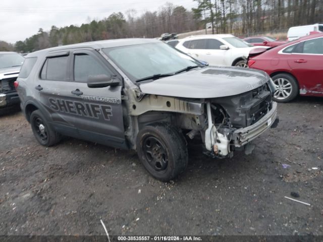 FORD UTILITY POLICE INTERCEPTOR 2017 1fm5k8ar6hgb00517