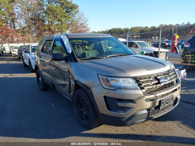 FORD POLICE INTERCEPTOR UTILITY 2018 1fm5k8ar6jgc75825