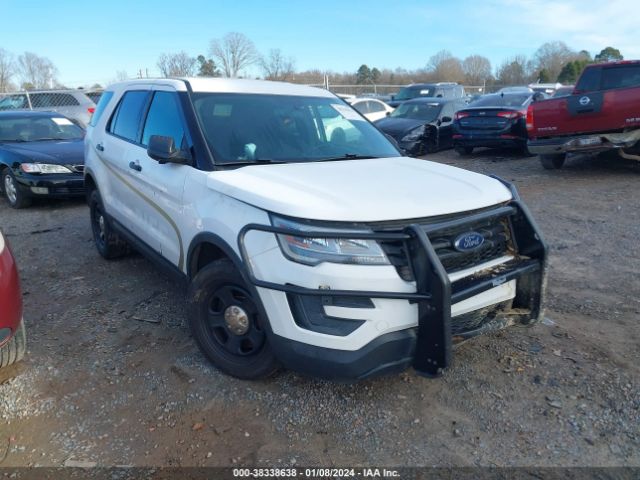 FORD POLICE INTERCEPTOR UTILITY 2019 1fm5k8ar6kga11991