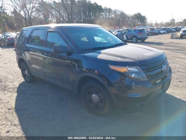 FORD UTILITY POLICE INTERCEPTOR 2014 1fm5k8ar7ega55261