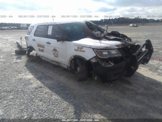 FORD UTILITY POLICE 2016 1fm5k8ar7ggb64810