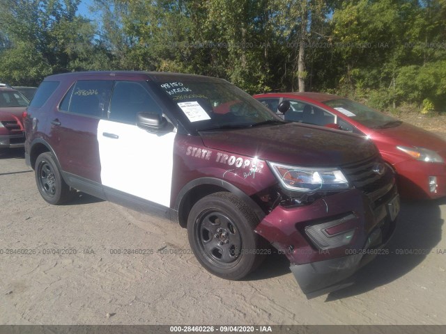 FORD POLICE INTERCEPTOR 2018 1fm5k8ar7jgc34443