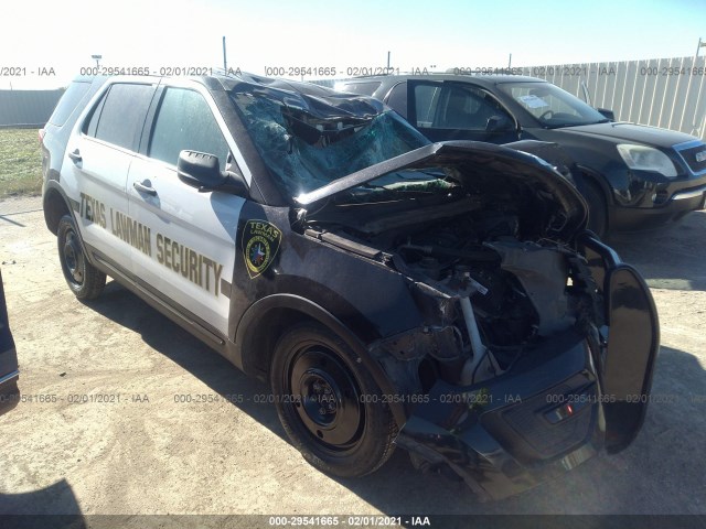 FORD UTILITY POLICE 2016 1fm5k8ar8ggc07907