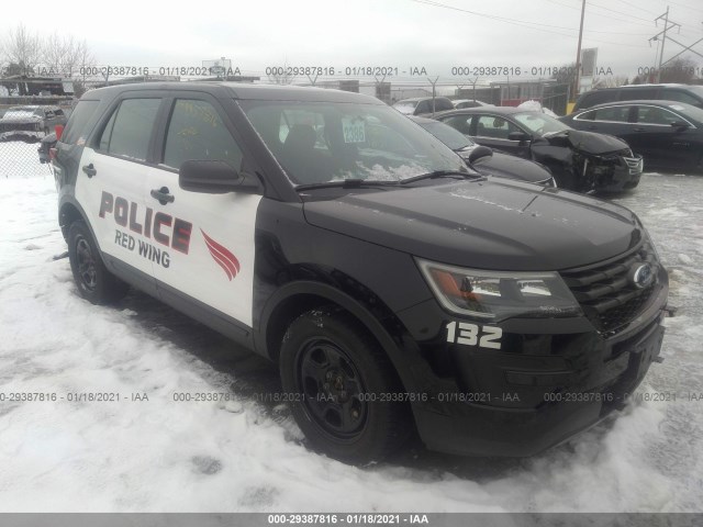 FORD POLICE INTERCEPTOR 2017 1fm5k8ar8hge01242