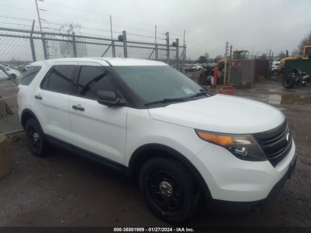 FORD UTILITY POLICE INTERCEPTOR 2013 1fm5k8ar9dgc73846