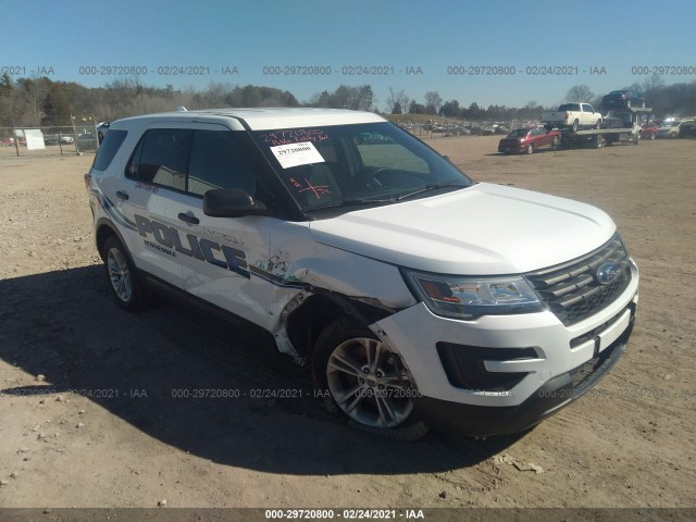 FORD UTILITY POLICE 2016 1fm5k8ar9ggb80913