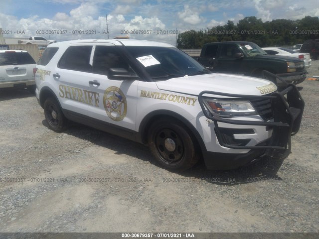 FORD UTILITY POLICE 2016 1fm5k8ar9ggc26451