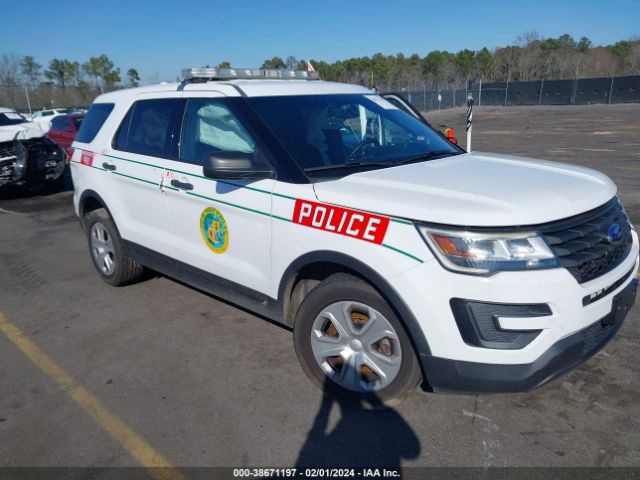 FORD UTILITY POLICE INTERCEPTOR 2016 1fm5k8ar9ggd17347