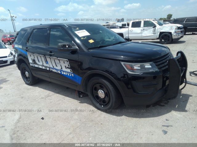 FORD POLICE INTERCEPTOR 2017 1fm5k8ar9hgb16002