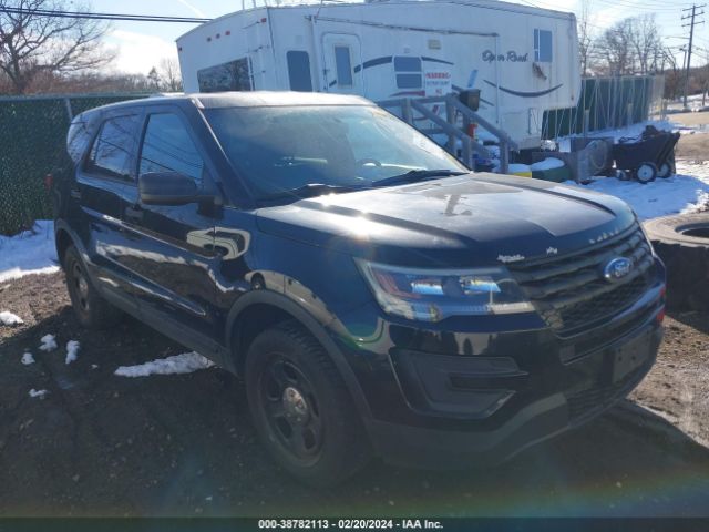 FORD UTILITY POLICE INTERCEPTOR 2017 1fm5k8ar9hgb93095