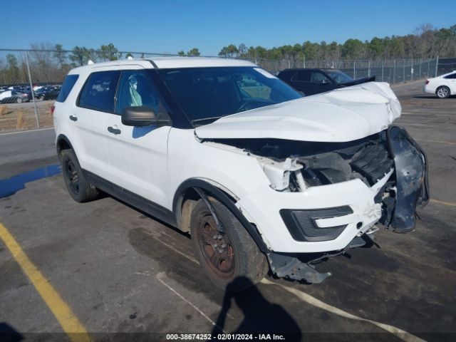 FORD POLICE INTERCEPTOR UTILITY 2018 1fm5k8ar9jga21929