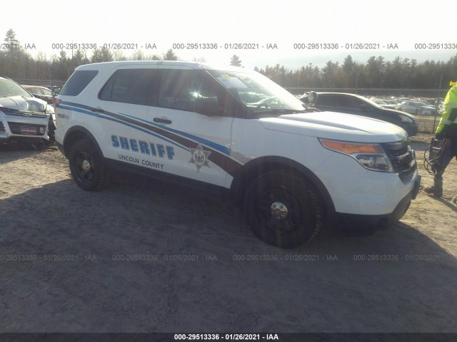 FORD UTILITY POLICE 2015 1fm5k8arxfga04144