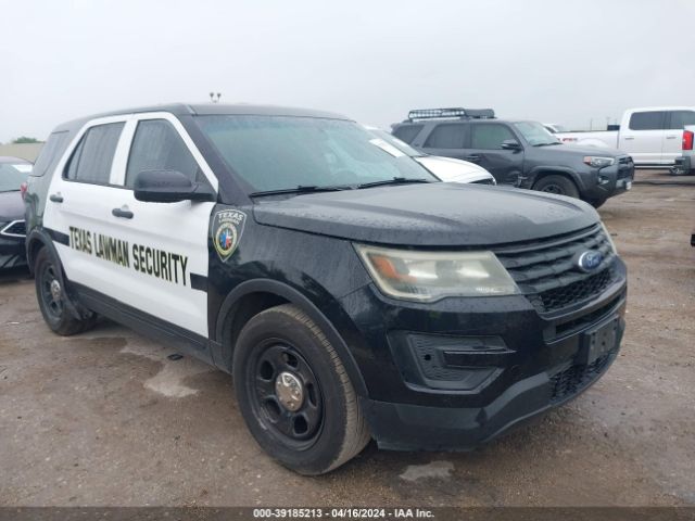 FORD UTILITY POLICE INTERCEPTOR 2016 1fm5k8arxggc14874