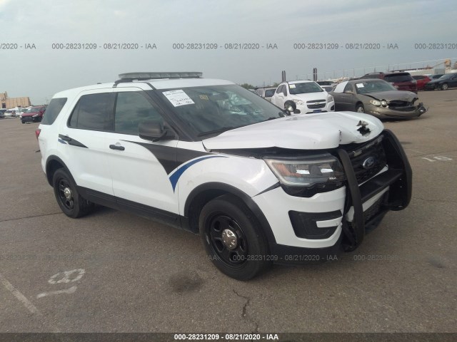 FORD POLICE INTERCEPTOR 2018 1fm5k8arxjga05061