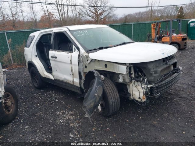 FORD POLICE INTERCEPTOR UTILITY 2018 1fm5k8arxjgb92141